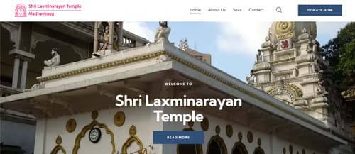 Kwebmaker Digital - Corporate Social Responsibility - Shree Laxminarayan Temple