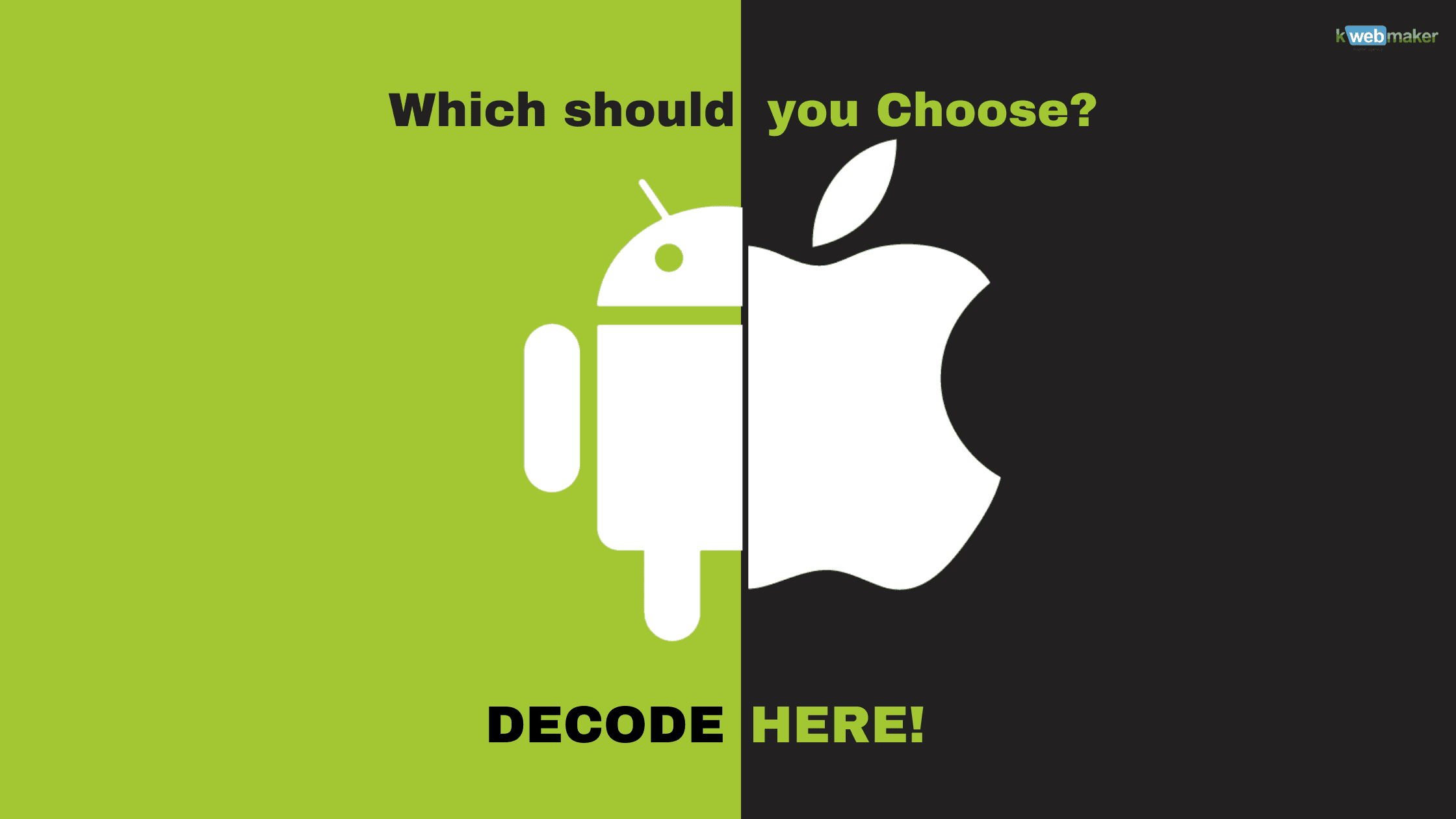 All you need to know about IOS vs Android