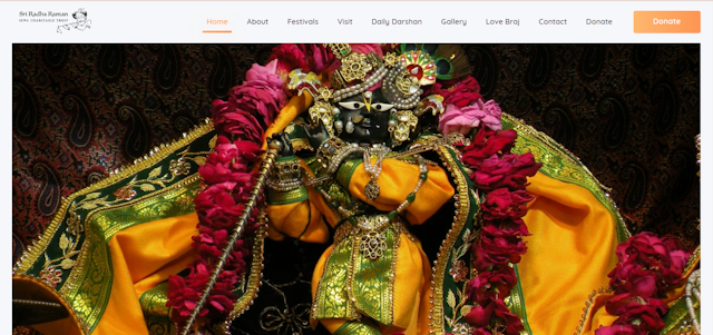 Kwebmaker Digital - Corporate Social Responsibility - Shri Radha Raman Temple, Vrindavan