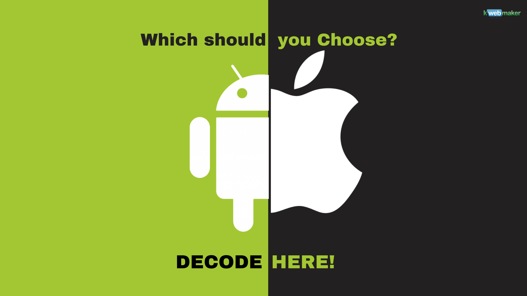 All you need to know about IOS vs Android